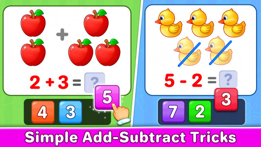 اسکرین شات 5 بازی Kids Math: Math Games for Kids