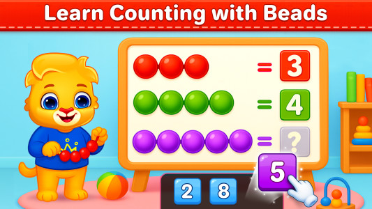 اسکرین شات 2 بازی Kids Math: Math Games for Kids