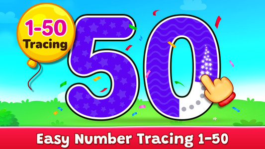 اسکرین شات 4 بازی 123 Numbers - Count & Tracing