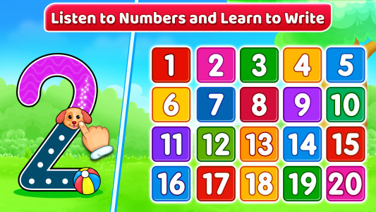 اسکرین شات بازی 123 Numbers - Count & Tracing 6