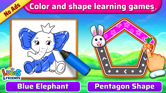 اسکرین شات بازی Color Kids: Coloring Games 1