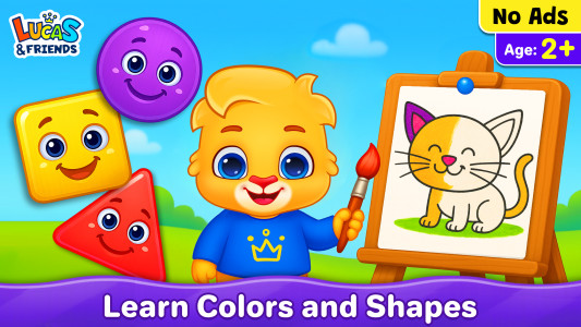 اسکرین شات 1 بازی Color Kids: Coloring Games
