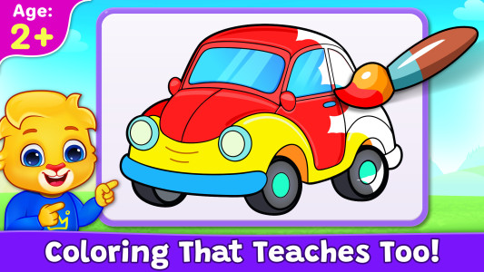 اسکرین شات 3 بازی Color Kids: Coloring Games