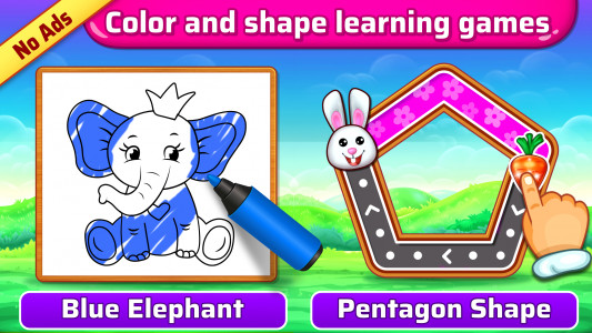 اسکرین شات بازی Color Kids: Coloring Games 1