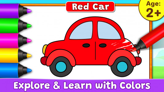 اسکرین شات 1 بازی Color Kids: Coloring Games