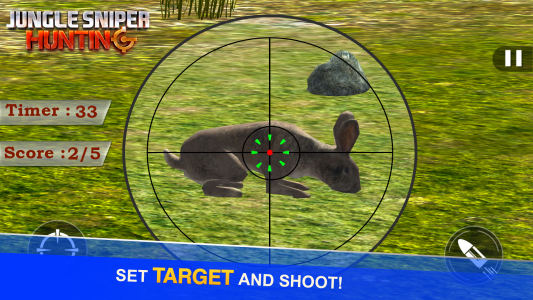 اسکرین شات بازی Jungle Sniper Hunting 3D 5