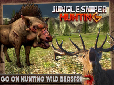 اسکرین شات بازی Jungle Sniper Hunting 3D 1