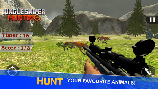 اسکرین شات بازی Jungle Sniper Hunting 3D 3