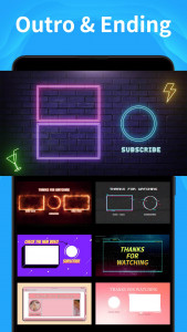 اسکرین شات برنامه Intro Maker -video intro outro 4