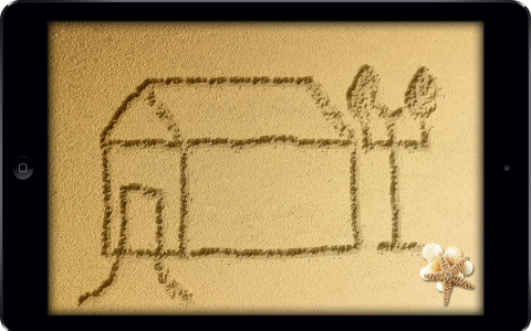 اسکرین شات برنامه Draw on Sand Live Wallpaper 8