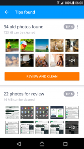 اسکرین شات برنامه AVG Cleaner Lite 2