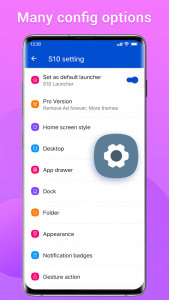 اسکرین شات برنامه Super S10 Launcher, Galaxy S10 8