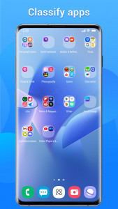 اسکرین شات 2 برنامه Super S10 Launcher, Galaxy S10