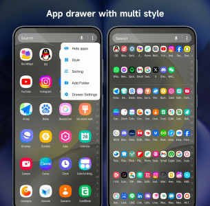 اسکرین شات 4 برنامه Cool S24 Launcher Galaxy OneUI