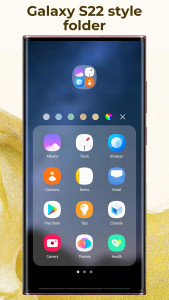 اسکرین شات برنامه Super S22 Launcher, Galaxy S22 2