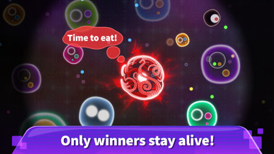 اسکرین شات بازی Plazmic! Eat Me io Blob Cell Grow Game 3