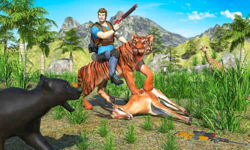 اسکرین شات بازی Wild Animal Hunting Games 3D 1