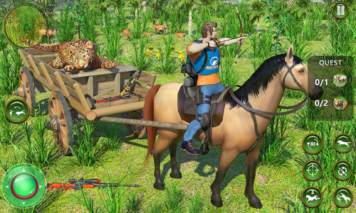 اسکرین شات بازی Wild Animal Hunting Games 3D 5