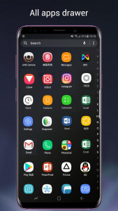 اسکرین شات برنامه Super S9 Launcher for Galaxy S 2