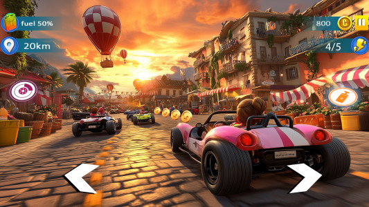 اسکرین شات 4 بازی Buggy Car: Beach Racing Games