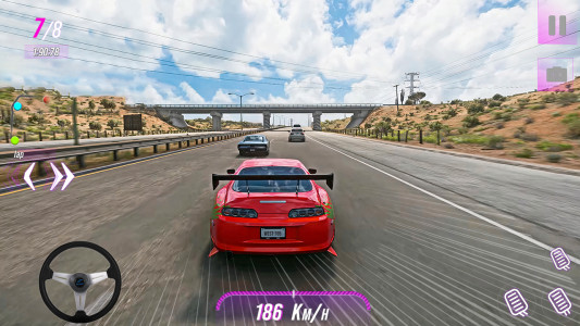 اسکرین شات 4 بازی Drift Racing: Real Car Game 3d