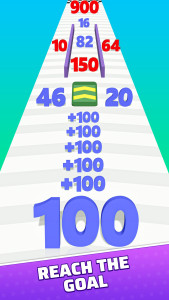 اسکرین شات 4 بازی Number Run Race: Add & Grow