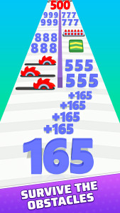 اسکرین شات 2 بازی Number Run Race: Add & Grow