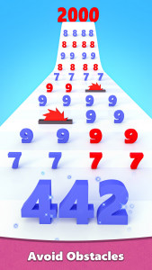 اسکرین شات بازی Number Run & Merge Master Game 2