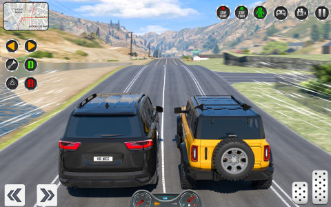 اسکرین شات بازی Offroad Racing Prado Car Games 4