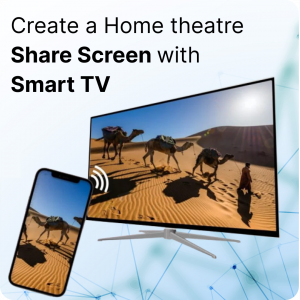 اسکرین شات برنامه Screen Sharing with Smart TV 1