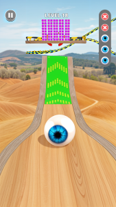 اسکرین شات 5 بازی Sky Rolling Ball Run 3D