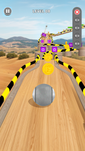 اسکرین شات 1 بازی Sky Rolling Ball Run 3D