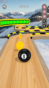 اسکرین شات بازی Sky Rolling Ball Run 3D 2