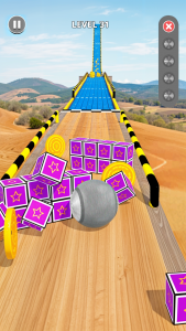 اسکرین شات بازی Sky Rolling Ball Run 3D 3