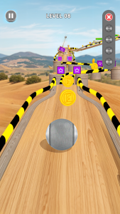 اسکرین شات بازی Sky Rolling Ball Run 3D 1