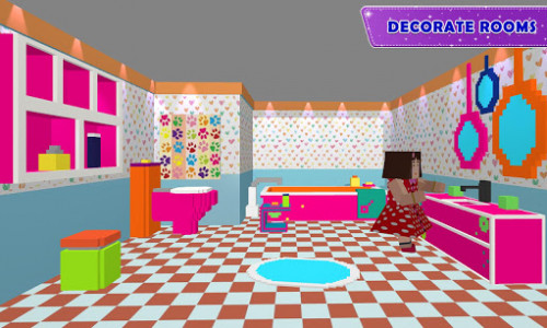اسکرین شات بازی Doll House Design & Decoration 2: Girls House Game 7