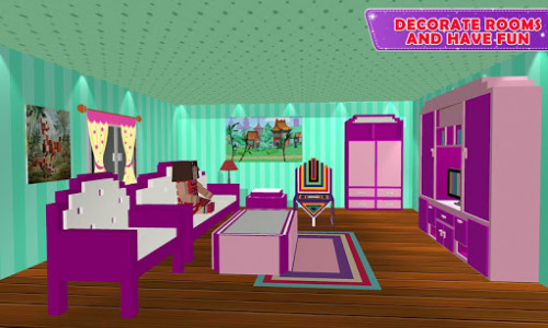 اسکرین شات بازی Doll House Design & Decoration 2: Girls House Game 8