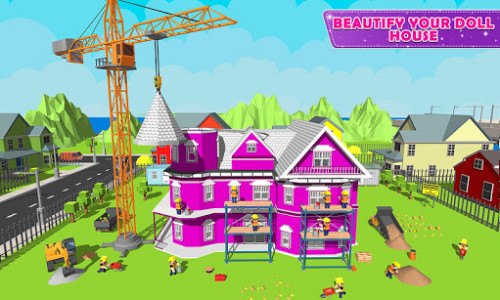 Doll House Game Design and Decoration