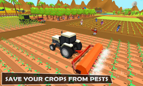 اسکرین شات بازی Forage Plow Farming Harvester 3: Fields Simulator 1