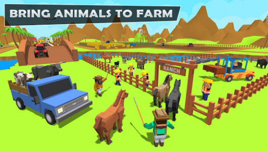 اسکرین شات بازی Forage Plow Farming Harvester 3: Fields Simulator 8