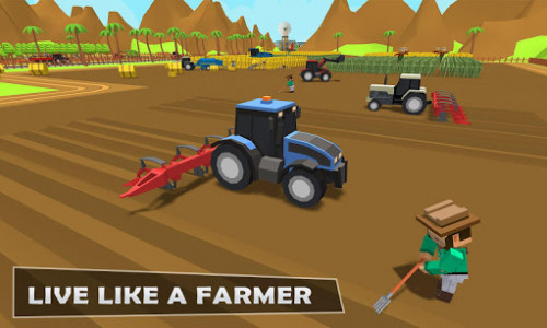اسکرین شات بازی Forage Plow Farming Harvester 3: Fields Simulator 6