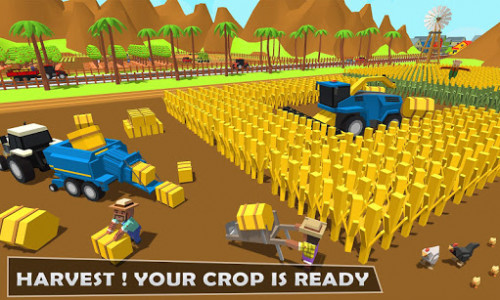 اسکرین شات بازی Forage Plow Farming Harvester 3: Fields Simulator 3