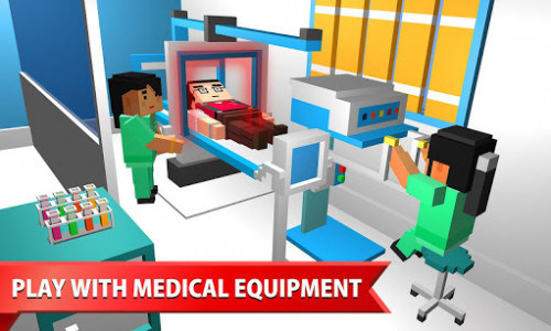 اسکرین شات بازی Hospital Craft: Building Doctor Simulator Games 3D 4