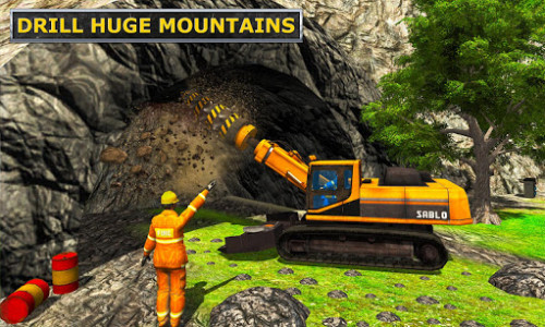 اسکرین شات بازی Railroad Tunnel Construction Sim: Train Games 1