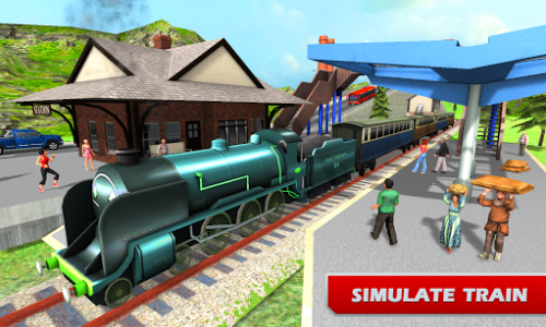 اسکرین شات بازی Train Bridge Construction: Railroad Building Sim 4