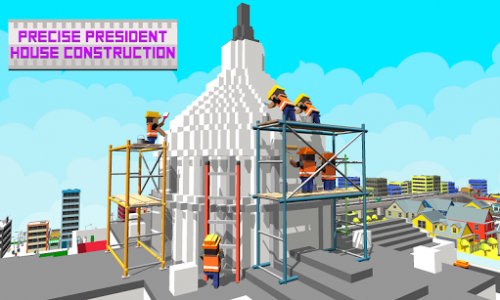 اسکرین شات بازی USA President House Construct 6