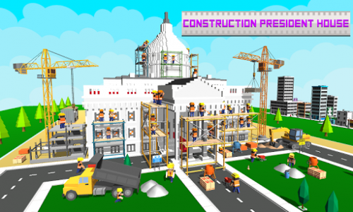 اسکرین شات بازی USA President House Construct 7