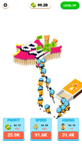اسکرین شات 3 بازی Matches Craft - Idle Game