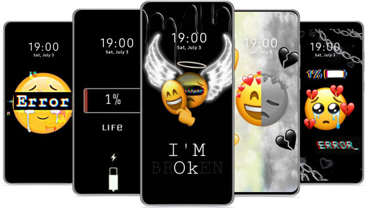 اسکرین شات 5 برنامه Sad Anime Wallpaper