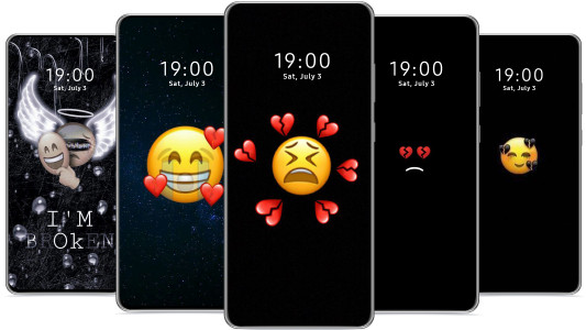 دانلود برنامه Sad Emoji Wallpaper برای اندروید | مایکت
